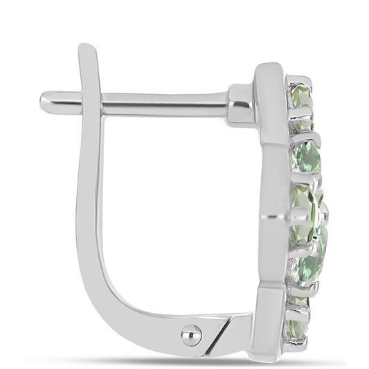 HopeaKorvakorut Vihreällä Ametistilla