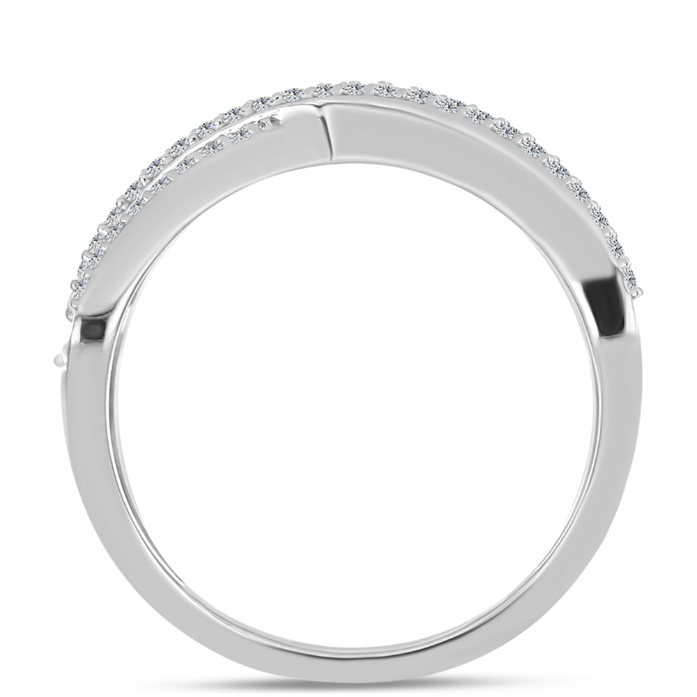 HopeaSormus Vihreällä Ametistilla ja Valkoisella Topaasilla