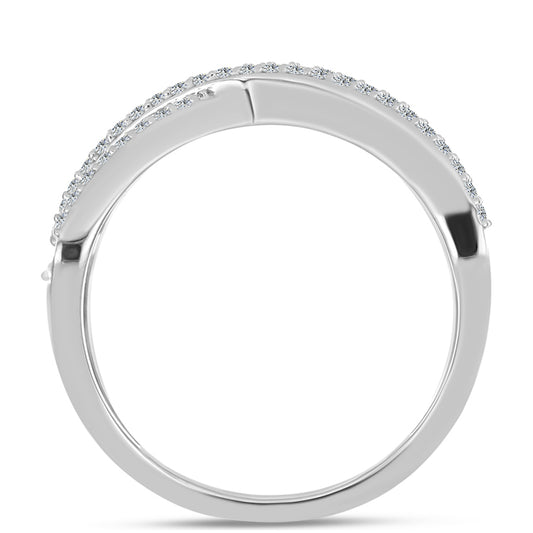 HopeaSormus Vihreällä Ametistilla ja Valkoisella Topaasilla