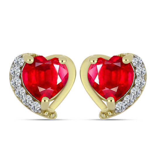 Kullatut hopeat Korvakorut Punaisella Akaatilla ja Valkoisella Topaasilla