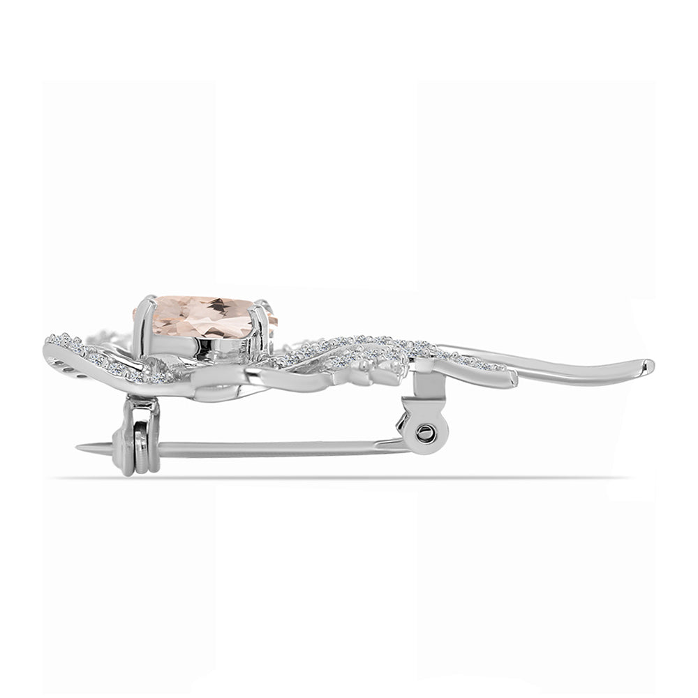 HopeaRintaneula Gozarehin Morganiitilla ja Valkoisella Topaasilla 2 