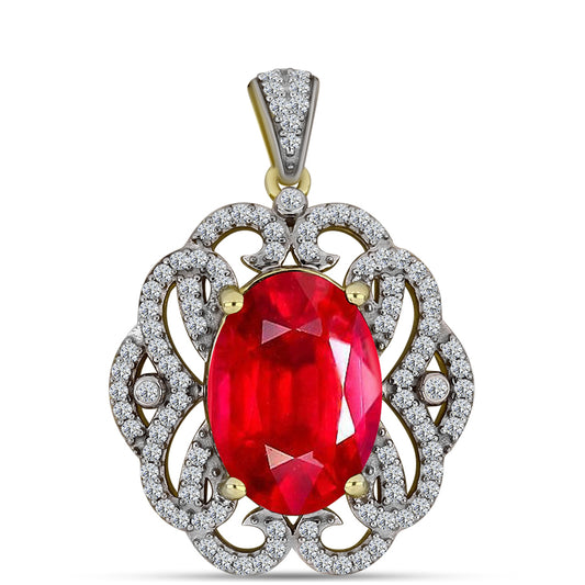 Kullattu hopeaRiipus Punaisella Akaatilla ja Valkoisella Topaasilla