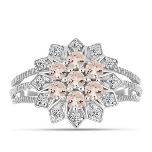 HopeaSormus Gozarehin Morganiitilla ja Valkoisella Topaasilla