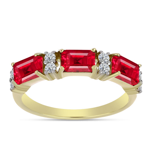 Kullattu hopeaSormus Punaisella Akaatilla ja Valkoisella Topaasilla