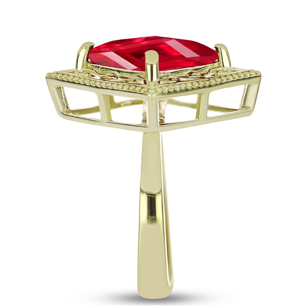 Kullattu hopeaSormus Punaisella Akaatilla