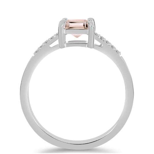 HopeaSormus Gozarehin Morganiitilla ja Valkoisella Topaasilla