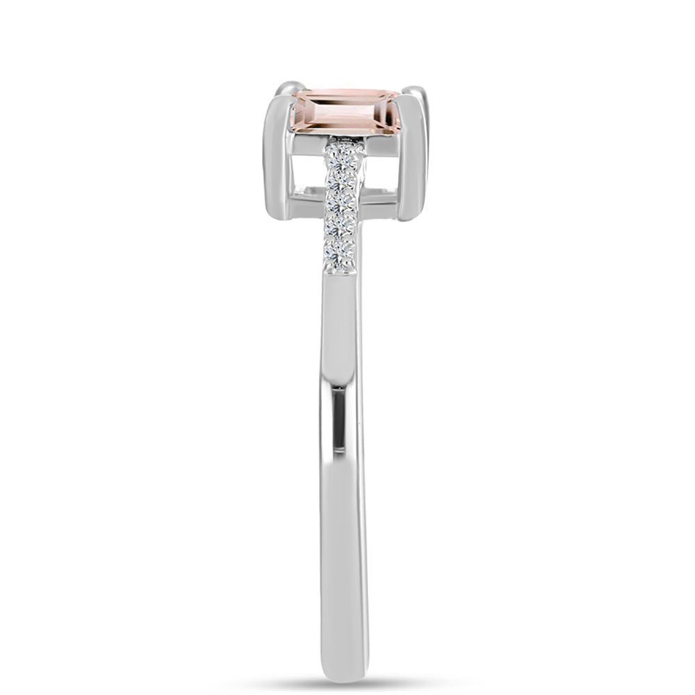 HopeaSormus Gozarehin Morganiitilla ja Valkoisella Topaasilla 4 