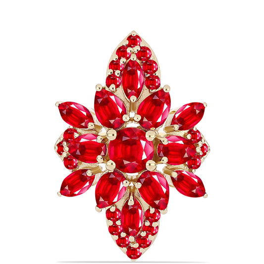 Kullattu hopeaSormus Punaisella Akaatilla