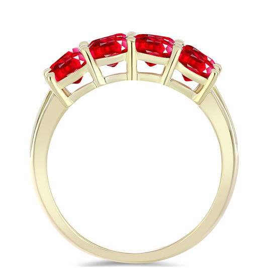 Kullattu hopeaSormus Punaisella Akaatilla