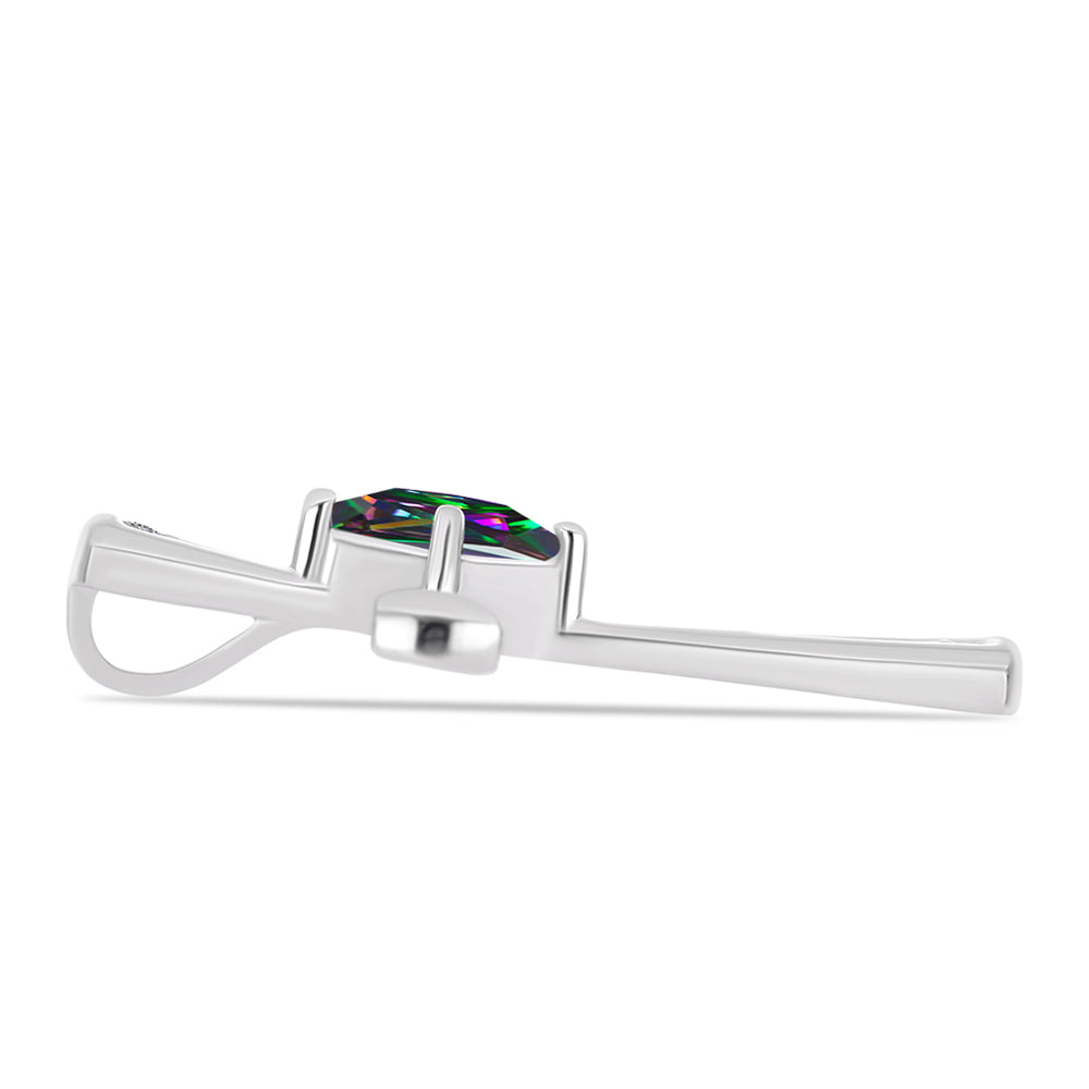 HopeaRiipus Brasilian Mystisellä Vihreällä Kvartsilla ja Valkoisella Topaasilla 2 