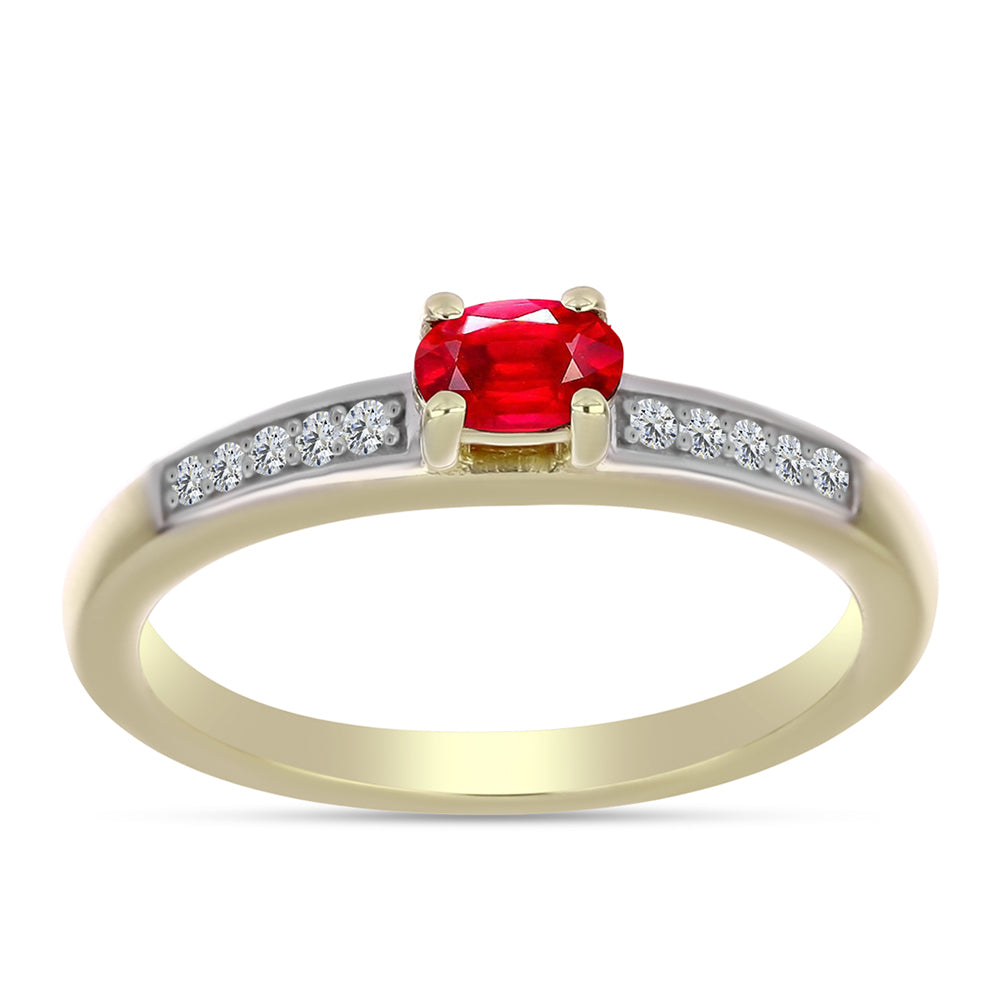 Kullattu hopeaSormus Punaisella Akaatilla ja Valkoisella Topaasilla 1 