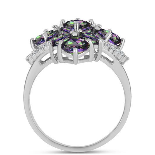 HopeaSormus Brasilian Mystisellä Vihreällä Kvartsilla ja Valkoisella Topaasilla