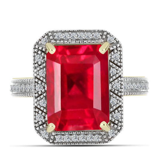 Kullattu hopeaSormus Punaisella Akaatilla ja Valkoisella Topaasilla