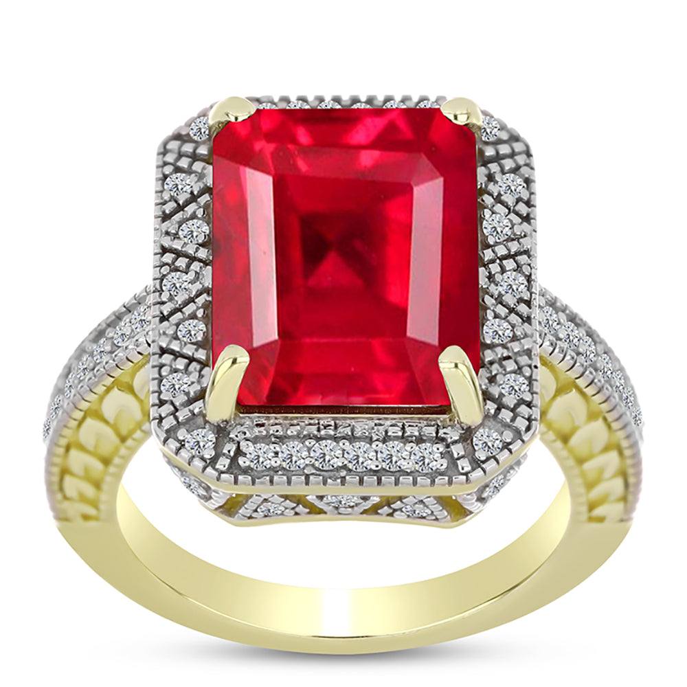 Kullattu hopeaSormus Punaisella Akaatilla ja Valkoisella Topaasilla 3 