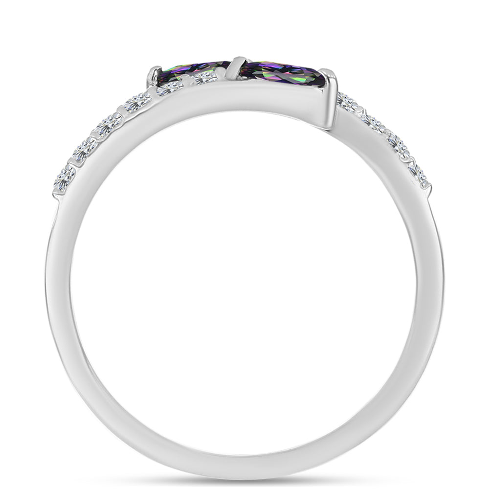 HopeaSormus Brasilian Mystisellä Vihreällä Kvartsilla ja Valkoisella Topaasilla 2 