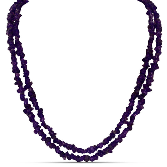 Setti Violetilla Akaatilla ( Kaulakoru+Rannekoru )