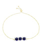 Kullattu hopeaRannekoru Mustalla Makeanveden Helmellä ja Valkoisella Topaasilla