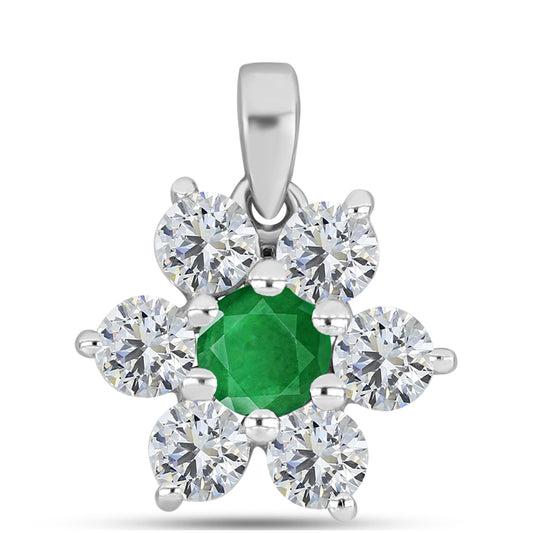 HopeaRiipus Sambian Smaragdilla ja Valkoisella Topaasilla
