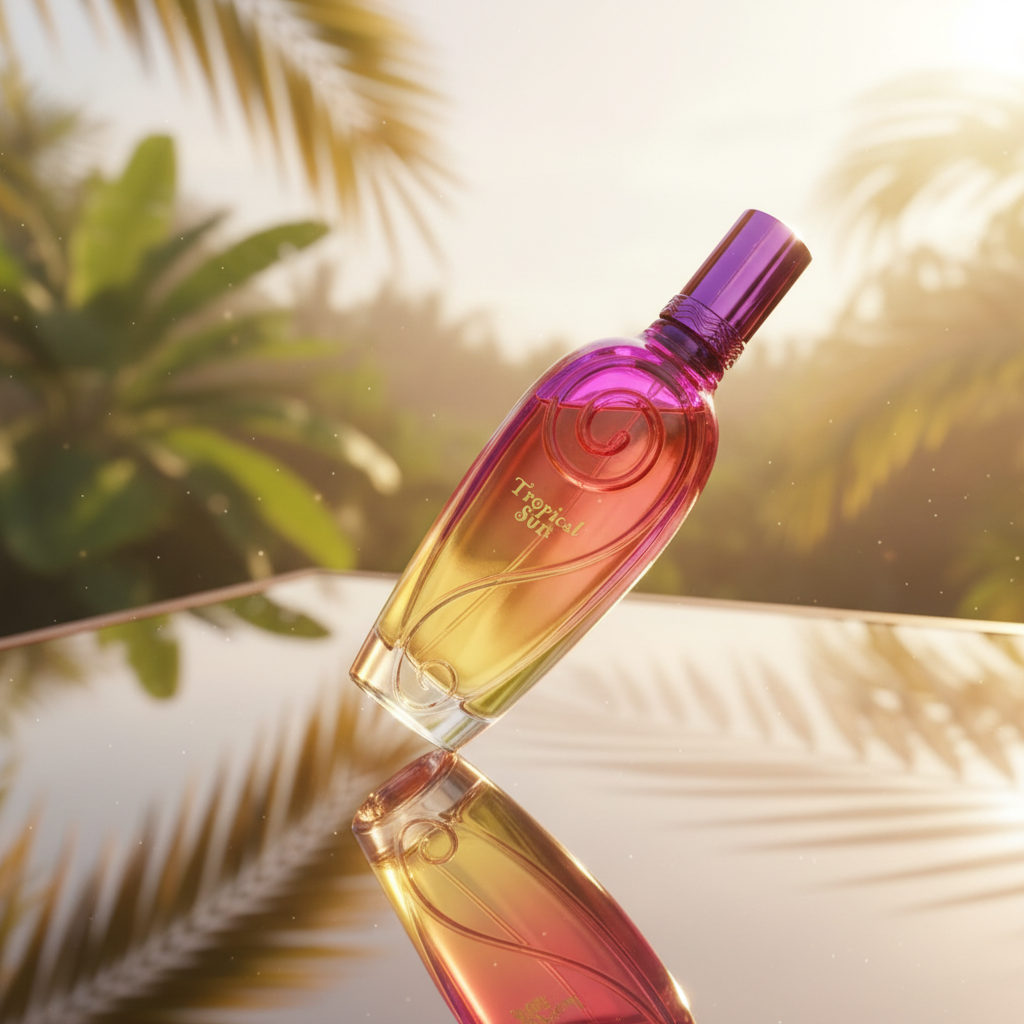 EDP 100ml “Tropical Sun“ Real Time,  korkea 3%:n hajusteöljypitoisuus