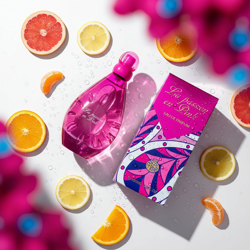 100 ml Eau de Parfum LA PASSION EN PINK - Kukkainen ja hedelmäinen tuoksu naisille 7 