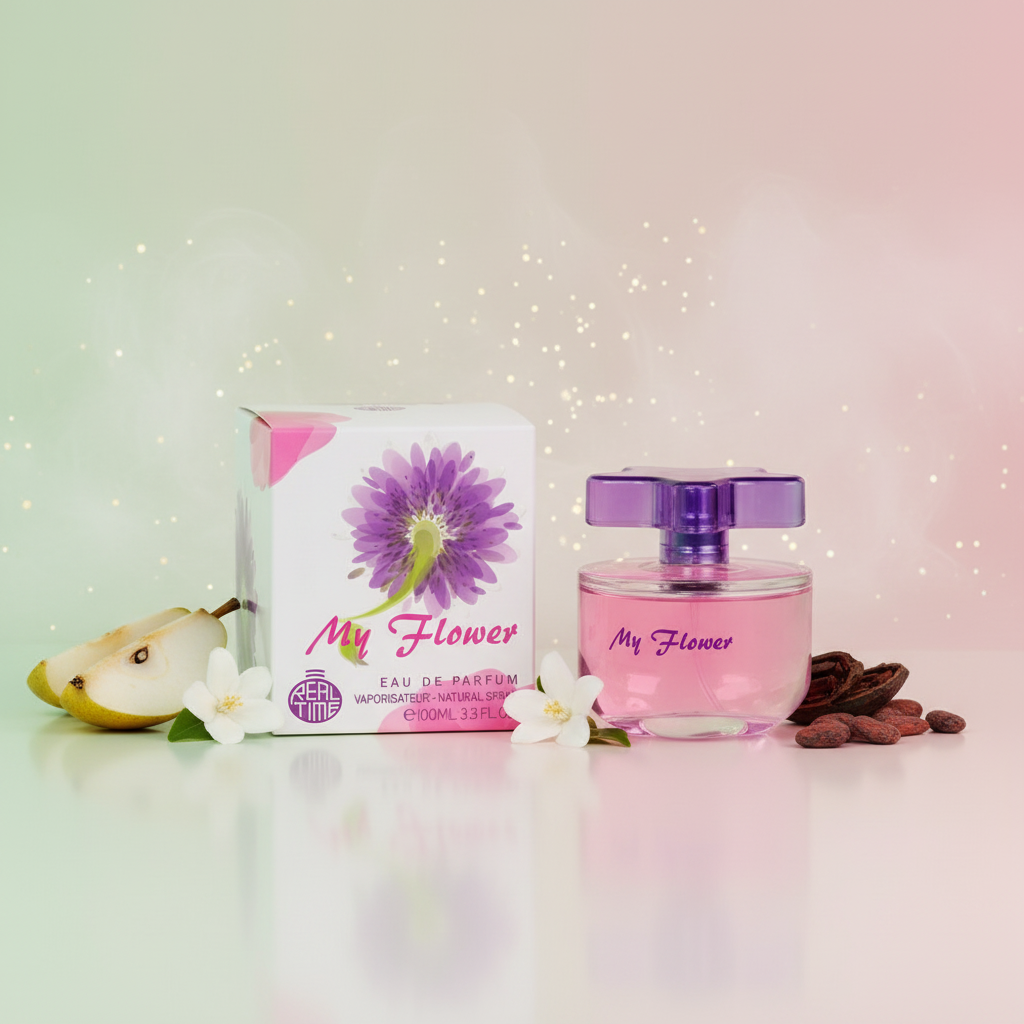 100 ml Eau de Parfum "My Flower" Kukkaistuoksuinen - Mausteinen Tuoksu Naisille