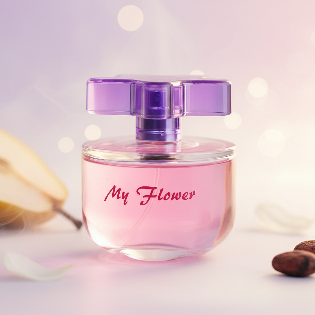 100 ml Eau de Parfum "My Flower" Kukkaistuoksuinen - Mausteinen Tuoksu Naisille 4 