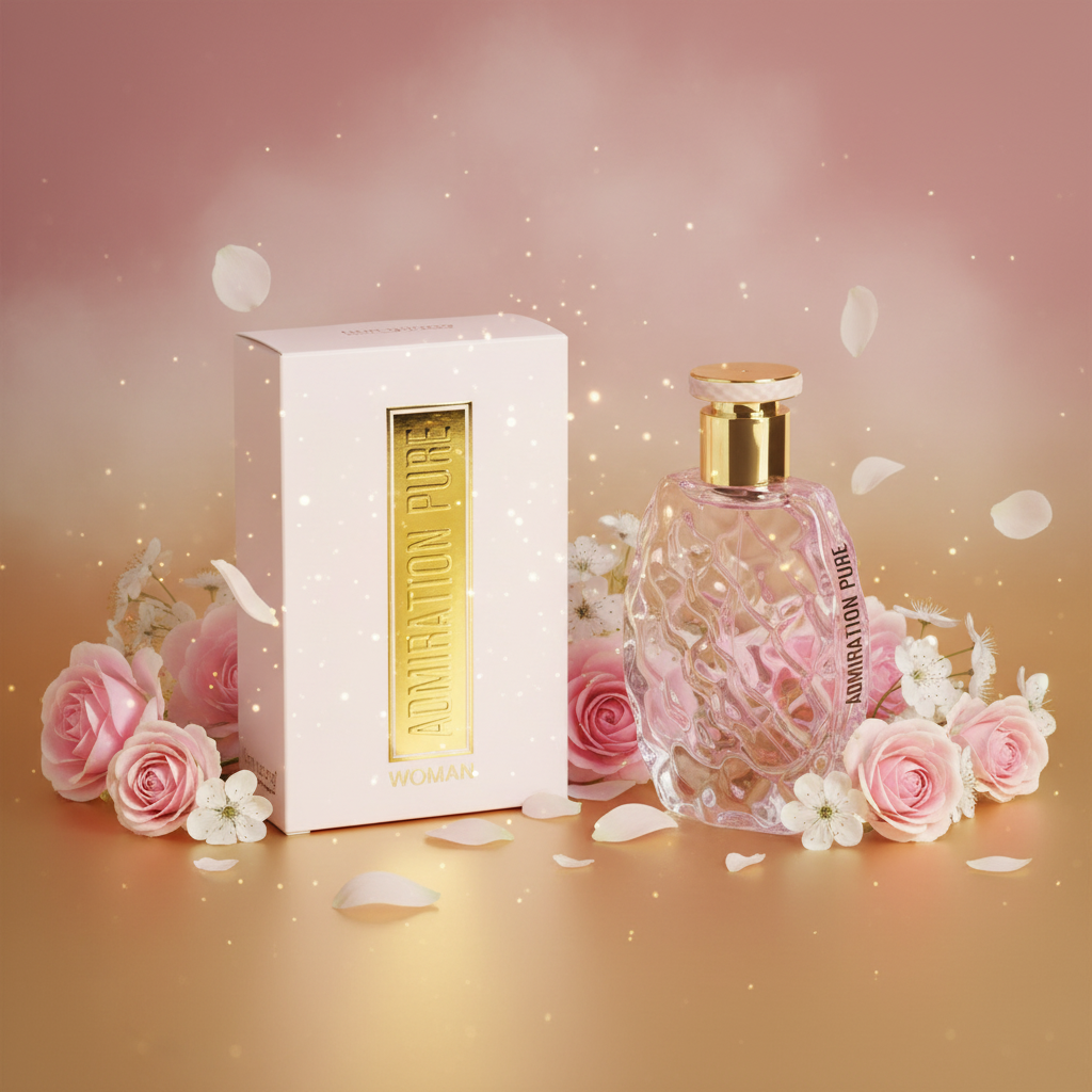 100 ml Eau de Parfume ADMIRATON PURE -Kukkais Tuoksu Naisille 2 