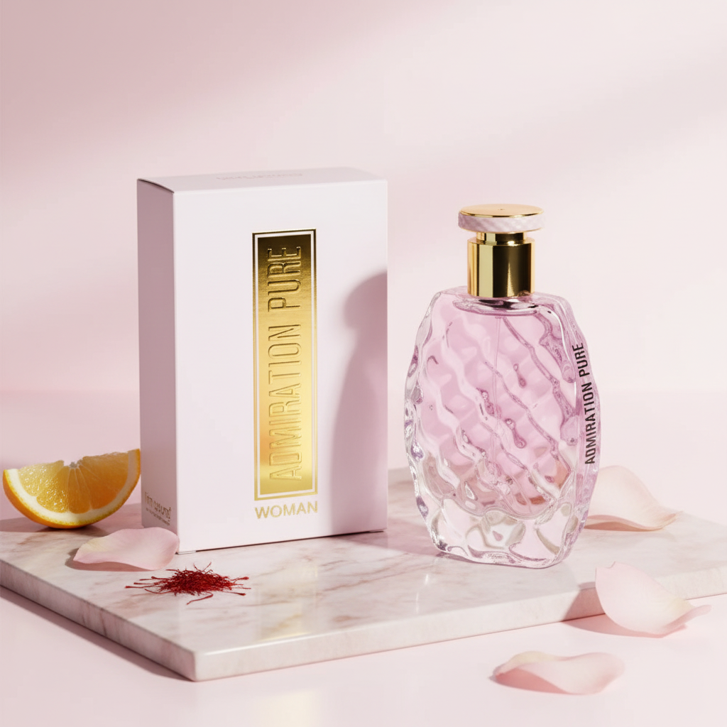 100 ml Eau de Parfume ADMIRATON PURE -Kukkais Tuoksu Naisille