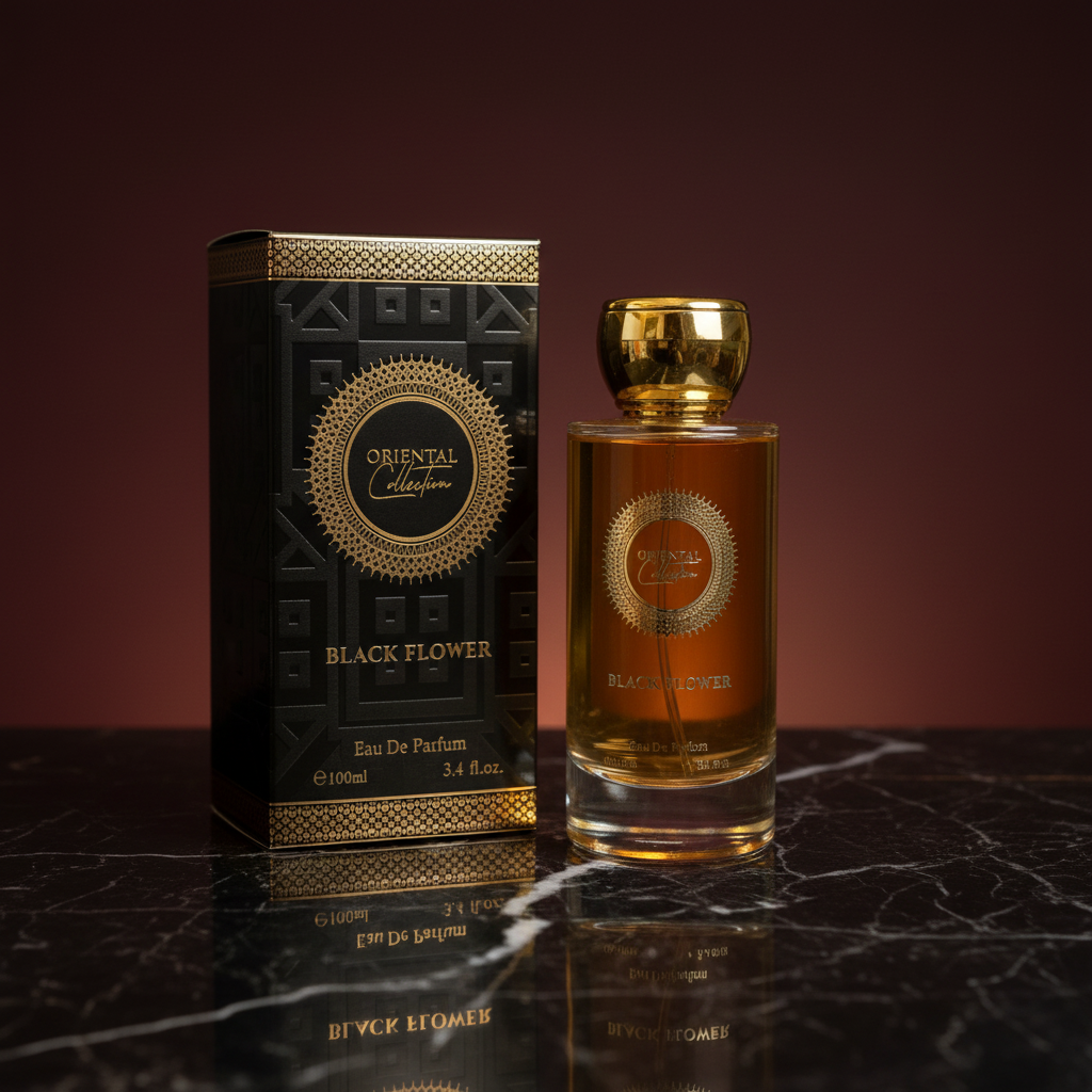 100 ml EDP BLACK FLOWER Aistikas, Makea, Jännittävä Unisex-Tuoksu 14 