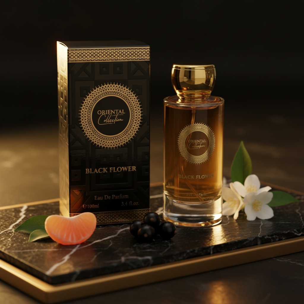 100 ml EDP BLACK FLOWER Aistikas, Makea, Jännittävä Unisex-Tuoksu 6 