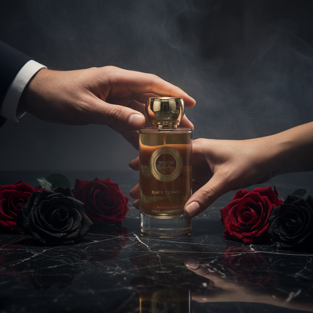 100 ml EDP BLACK FLOWER Aistikas, Makea, Jännittävä Unisex-Tuoksu