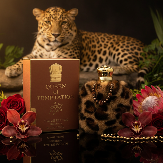 100 ml EDP QUEEN OF TEMPTATION - FATALE, meripihkan tuoksu naisille
