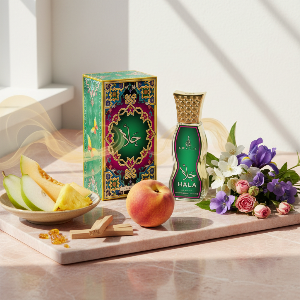 20 ml HALA hajuvesiöljy, kukkainen - hedelmäinen tuoksu naisille