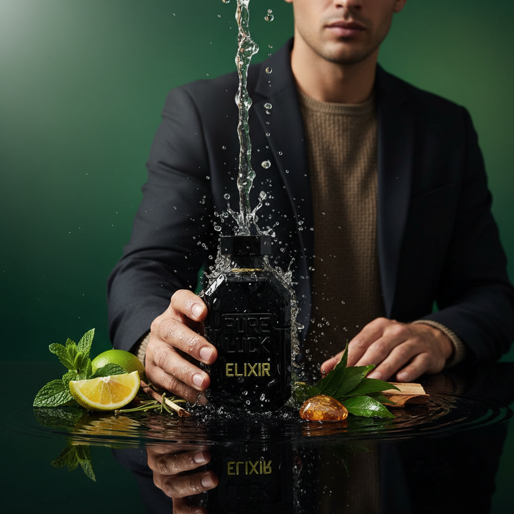 EDT 100 ml ”Pure Luck Elixir” – puumainen, aromaattinen tuoksu 2 