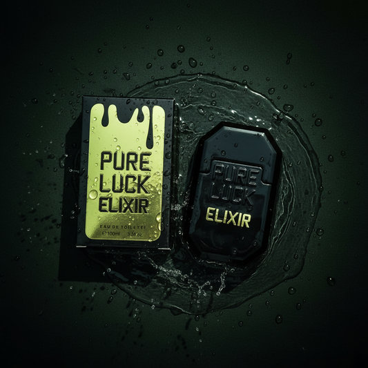 EDT 100 ml ”Pure Luck Elixir” – puumainen, aromaattinen tuoksu
