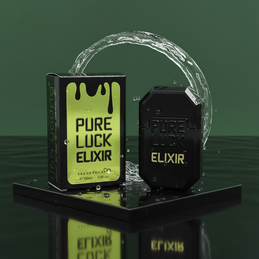 EDT 100 ml ”Pure Luck Elixir” – puumainen, aromaattinen tuoksu 8 
