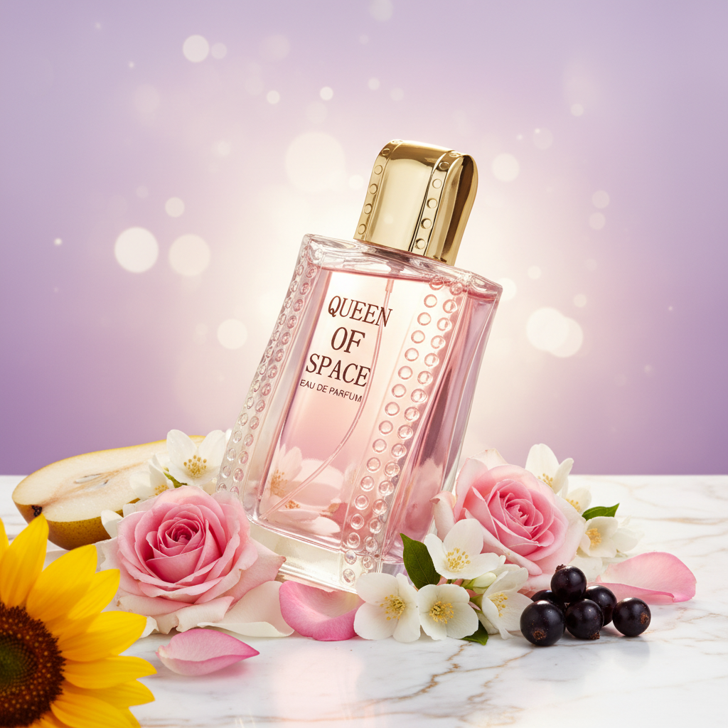 EDP 100 ml ”Queen of Space” – hedelmäinen-kukkainen tuoksu