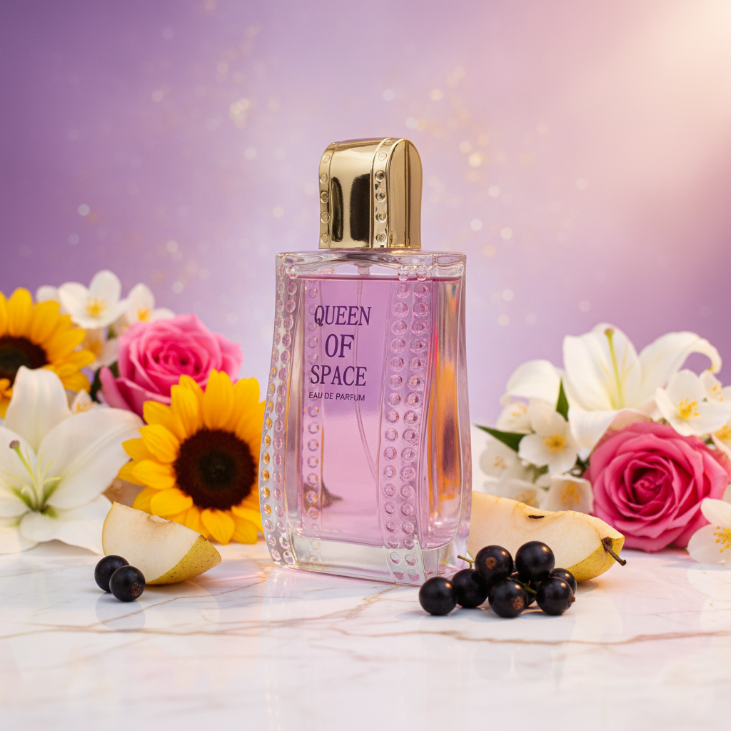 EDP 100 ml ”Queen of Space” – hedelmäinen-kukkainen tuoksu