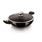 Berlinger Haus Metallic Line Shiny Black Edition Wok, jossa kansi, 30 cm