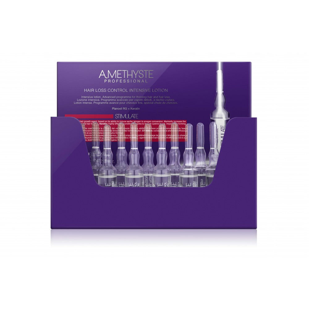 Amethyste Stimulate Hair Loss Control Intensive Lotion, 12x8 ml
