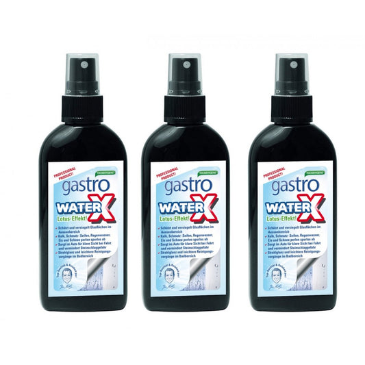 Gastro Veden X Tahran Poistaja lasinpuhdistusaine, 3x100ml