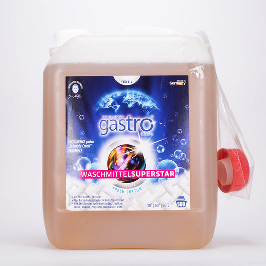 5000 ml Yleiskäyttöinen Nestemäinen Pesuaine - Tuoreen Puuvillan Tuoksu