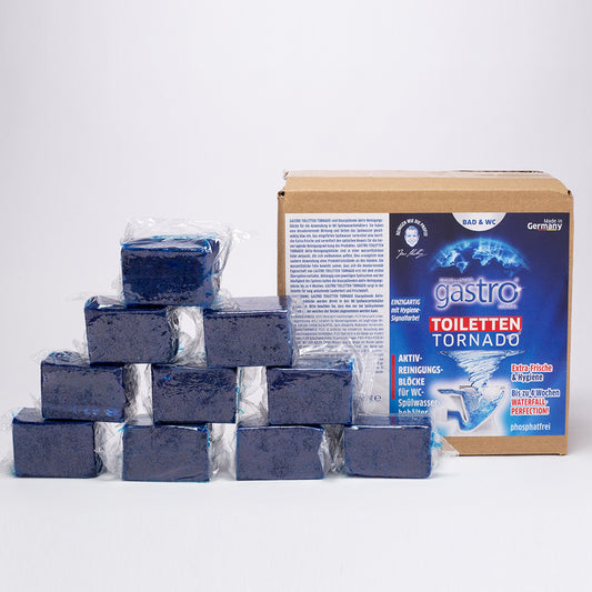Gastro Toilet Tornado viemärinpuhdistustabletit, 10 kpl