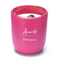 Candle Sweet Memories Glass Pink (7 x 8 x 7 cm)