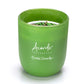 Candle Glass Green (7 x 8 x 7 cm)