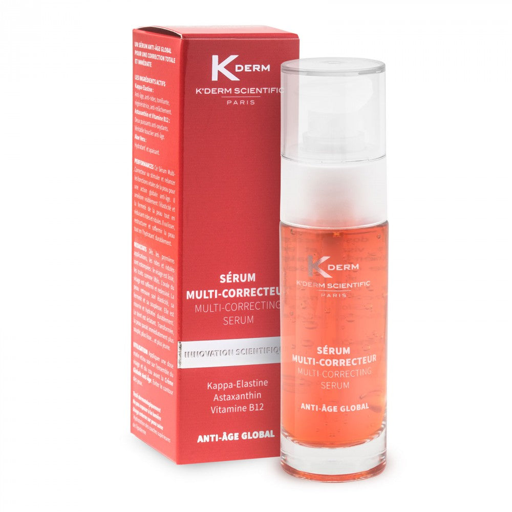 K'derm Scientific Multi Corrective Antiaging -Seerumi Kappa-elastiinilla ja B12:lla