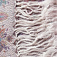 100% aito Pashmina-kashmirhuivi/-saali, 70 cm x 180 cm, kiiltävä ruusunvalkoinen