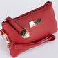 Emporia Winter Collection "RED FATE" bag set, PU leather, 5pcs set, red