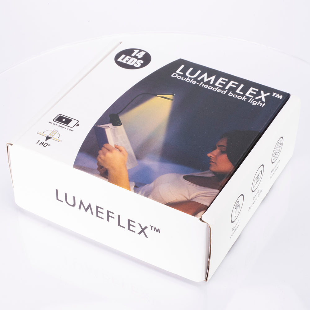 Lumeflex kaksipäinen lukulamppu 12 