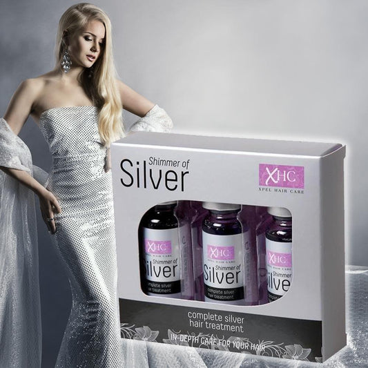 Shimmer of Silver intensive Hair Treatment Shots 3x12ml